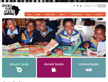 Tablet Screenshot of booksforafrica.org
